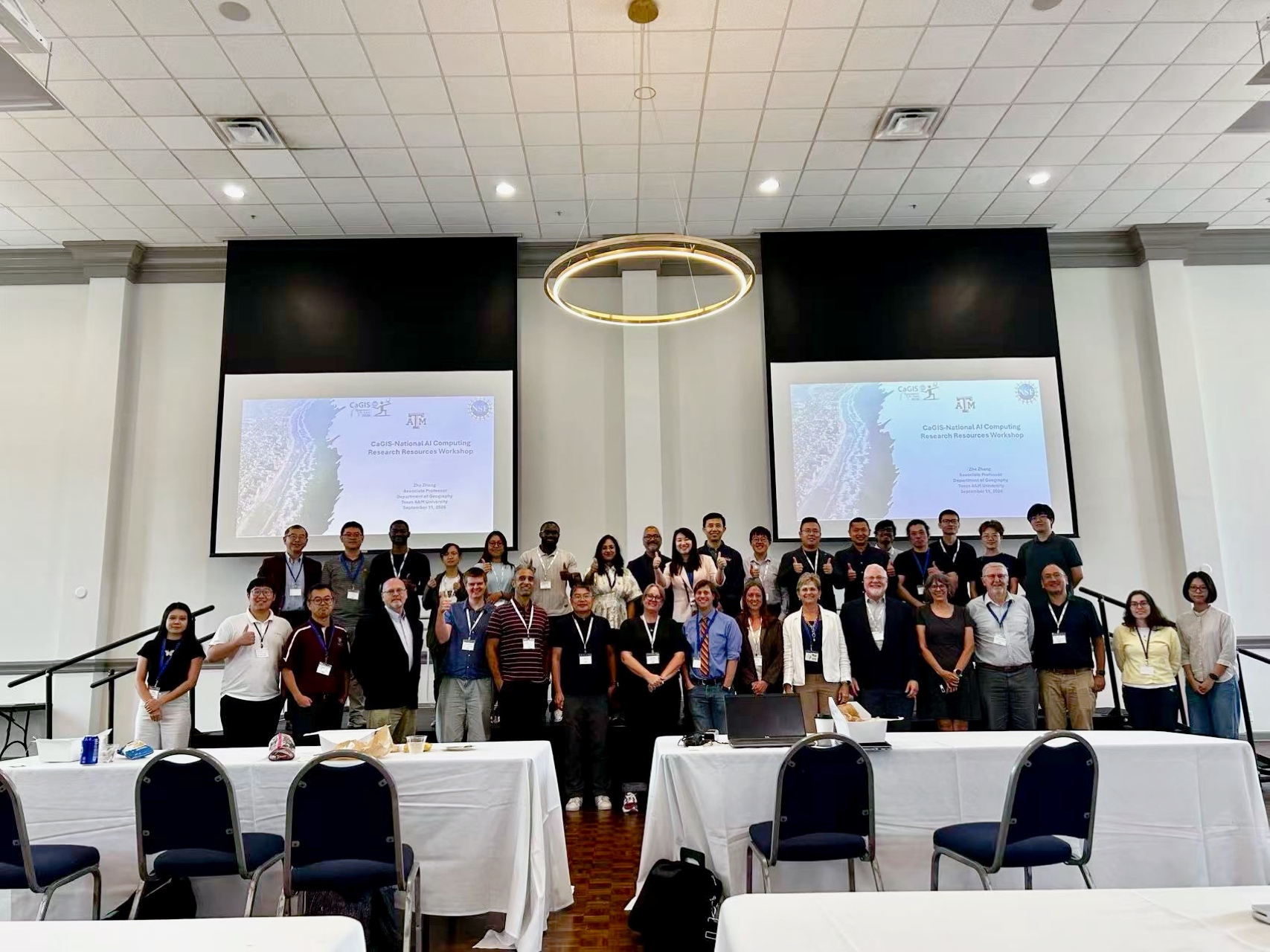 Participants at the September 11, 2026 CaGIS workshop in St. Louis